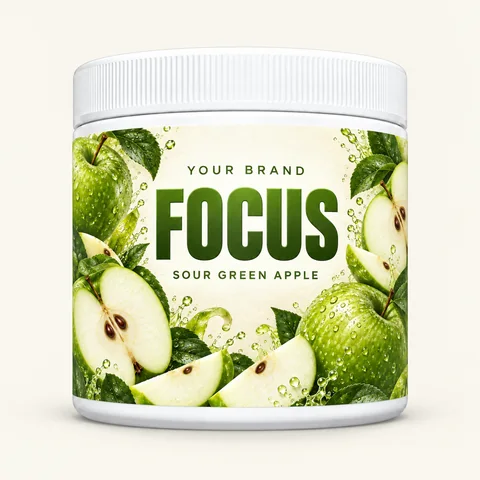 Sour Green Apple label concept